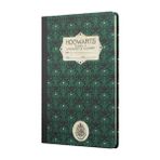 Harry Potter Hogwarts Syltherin Sert Kapak Butik Defter Yeşil Çizgisiz
