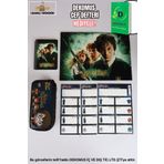Harry Potter LİSANSLI KALEM ÇANTASI,BLOKNOT, ÇITÇIT DOSYA VE 24'LÜ OKUL ETİKETİ KIRTASİYE SETİ "DEKO