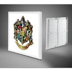 Harry Potter Logo Avize, 60X60 Kare Modern Çocuk Odası Avize, 60WATT, LED Işık, Tavan Lambası, Yeni - Beyaz