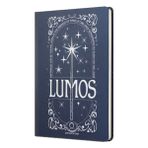 Harry Potter Lumos Sert Kapak Butik Defter Lacivert Çizgili