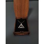 Harry Potter Ölüm Yadigarları Üçgen Kolye 925 Ayar Gümüş
