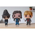 Harry Potter Pop Stil Sirius Black Ron Weasley Harry Potter 3lü Karakter Figür Oyuncak 10 Cm.
