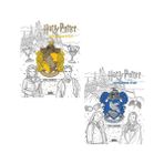 Harry Potter Resmi Boyama Kitabı 2'li Set / Hufflepuff + Ravenclaw