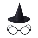 Harry Potter Şapkası Ve Gözlüğü Parti Yılbaşı Cadılar Bayramı Doğum Günü Cosplay 1450