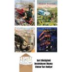 Harry Potter Serisi Ciltli Resimli Özel Baskılar 4 Kitap Set + Okuma Sticker'ları