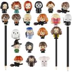 Harry Potter Toppers Figür Koleksiyon (Hangi Karakteri Istediğinizi Sipariş Mesajında Belirtiniz) - 01 - Siyah - Beyaz - Mavi