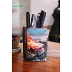 Harry Potter ve Ateş Kadehi Kitabı Şeklindeki Kalemlik 10 x 8 cm - Siyah