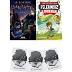 Harry Potter ve Felsefe Taşı ve Pelerinsiz Kahraman Dev Arılara Karşı 2 + Hediyeli