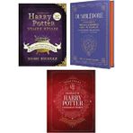 Harry Potter Yemek Kitabı Dumbledore Canavarlar Rehberi 3'lü Set Kapak (Ciltli) - Setli Ürün