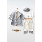 Harry&Millie Erkek Bebek Sünnet Kıyafeti Mevlüt Takımı Bebek Hediyelik Sünnetlik - 0 - 6 Ay - Lacivert