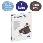 Hartmann Atrauman Ag Antibakteriyel ve Gümüş 10x10 cm Yara Temas Tabakası