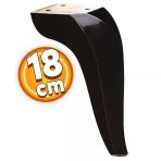 Harvey Lüks Mobilya Kanepe Tv Ünitesi Koltuk Ayağı 18 Cm Siyah Konsol Ayakları