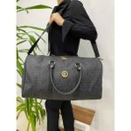 Harvey Miller Polo Club El ve Uzun Askılı Seyahat Çantası - 000-Siyah - Eni 50 cm, Boyu 25 cm, Genişlik 27 cm