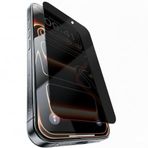 HARVORTEZ iPhone 13 Pro Max / 14 Plus Ekran Koruyucu için Hayalet (Privacy), Anti-Statik, 9H Süper Güçlü Temperli Cam, 5D Tam Koruma, Toza & Çizilmelere Dayanıklı, Kılıf Dostu - Kolay Takılır