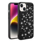 HARVORTEZ iPhone 13/14 Uzun Ömürlü Parlak Taşlı Tasarım Kılıf, Koruyucu Parlak Arka Yüzey, Şık Görünümlü, Rahat Tuş Hissi, Kalın Kamera Çerçeve Kapak, Darbe Emici, Dizayn Case (Derin Mor)