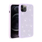 HARVORTEZ iPhone 14 Pro Max Pırlanta Taşlı Tasarım Kılıf, Koruyucu Parlak Yüzey, MSafe Etkilemez, Gerçek Tuş Hissi, Kalın Kamera Çerçeve Kapak, Darbe Emici, Elite Case (Mor)