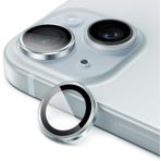 HARVORTEZ iPhone 14,14 Plus için, Kamera Lens Koruyucu, Basit Kurulum, HD Berrak Görüntü, Metal Çerçeve, 9H Temperli Cam, Çizilmeye Dayanıklı, Camera Lens Protector (Mavi)
