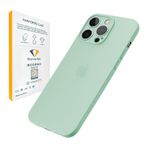 HARVORTEZ iPhone 16 Plus Kılıf 6.7" ile Uyumlu, Ultra İnce Cep Telefon Kılıfı, Kamera Bölge Koruyucu, Ekstra Tuş Takımı, TPU Malzeme BPA İçermez, Kolay Temizlenebilir Phone Case - Su Yeşili