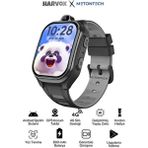 Harvox 4G Pro + Plus Android Akıllı Çocuk Saati GPS, Kamera, Adımsayar ve Uyku Takibi ile Siyah