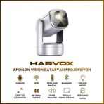 Harvox Apollon Vision Bataryalı Projeksiyon Cihazı Taşınabilir 4K Destekli 1080P Android Sistemli Projektör - Gri
