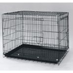 Has Katlanabilir Köpek Kafesi No:4 94X61X62CM Taşıma Kapasitesi ile Seyahat İçin Uygun Tel Kafes