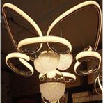 Has Light Kelebek Model LED Avize 3 Renkli - Altın