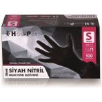 Has-pet Has - Pet Siyah Nitril Eldiven S