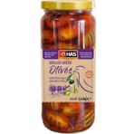 Has Premium Soslu Izgara Yeşil Zeytin 500 cc - 500 gr