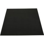 HAS Rubber Kauçuk Zemin 100x100x2 cm - Kauçuk Karo - Siyah