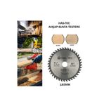 HAS-TEC 185 mm Ahşap & Sunta Kesici Testere – T.C.T Saw Blade | Ø185x1.3x30 mm 40T