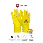 Has-Tec Zebra Lateks Eldiven | Mekanik Risk Koruması, Kaymaz Tutuş, Çok Yönlü Kullanım