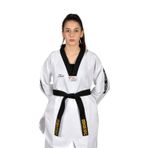 HAŞADO Profesyonel Siyah Yaka Feihter Kumaş Taekwondo Elbise