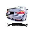 HasAkman Bmw F32 M Performance Difüzör Piona Black Sol Çift Egzoz Çıkışlı 2014 Ve Üzeri Uyumlu
