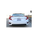 HasAkman Honda Civic Fc5 RS Cam Üstü İthal Spoiler Parlak Siyah Plastik Spoyler 2016+