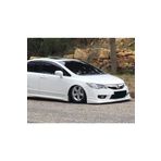 HasAkman Honda Civic Fd6 Makyajlı Kasa Typer Ön Ek Karlık Mat Siyah Plastik 2009 2010 2011 2012