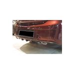 HasAkman Opel Insignia B Opc Uyumlu Difüzör Piona Black + Egzoz Ucu Kromlar 2017 2018 2019 2020
