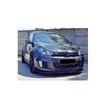 HasAkman Uyumlu Vw Golf Mk6 Gti Ön Tampon Max Lip Piona Black 2009 2010 2011 2012