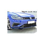 HasAkman Vw Golf 7.5 R Line Uyumlu Tampon Max Design Ön Lip Piona Black 2017 2018 2019 2020 2021