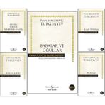 Hasan Ali Yücel Klasikleri : Rudin - Klara Miliç - Babalar ve Oğullar - Ham Toprak - Duman - Turgenyev - 5 Kitap Set