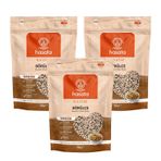 Hasata Börülce, Siyah Gözlü Bezelye, Glutensiz Gıda, 500g, 3 Paket