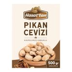 HASATTAN CEVİZ PİKAN KABUKLU KAVRULMUŞ (PEKAN) 500gr vakumlu (vanilya ve Tuzlu )