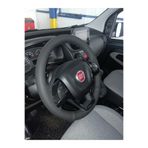 HASBAY Dikişli Direksiyon Kilifi Fiat Fiorino Deri Direksiyon Kilifi Siyah İp