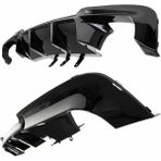 Hasbee Parts Bmw F10 M5 Vorsteiner Arka Tampon Difüzörü Pianoblack 5 Serisi 2011 / 2016