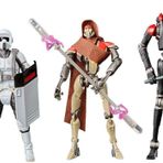 Hasbro Disney Star Wars Jedi Survivor: The Vintage Collection - 3 aksiyon figürleri çoklu paket (F5564), çok renkli