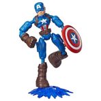 Hasbro E7869 Marvel Avengers Bend & Flex Captain America Figür