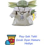 Hasbro Gaming Star Wars 25'in Üzerinde Ses ve Hareket Kombinasyonuyla Çocuk Elektronik Baskısı, Mandalorian Oyuncak + Play-Doh Oyun Hamuru