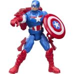 Hasbro Marvel Avengers Action Verse Aksiyon Figürü - Captain America - Renkli