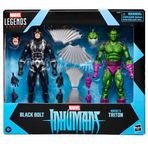 Hasbro Marvel Legends Series Inhumans Black Bolt & Marvel’s Triton İkili Aksiyon Figürü, Fantastic Four Comics
