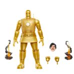 Hasbro Marvel Legends Series Iron Man (Model 01 - Gold) Retro Comics Aksiyon Figürü
