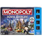 Hasbro Monopoly Dünya Şehirleri Türkçe 8 Yaş Üstü 4 Kişilik Kutu Oyunu